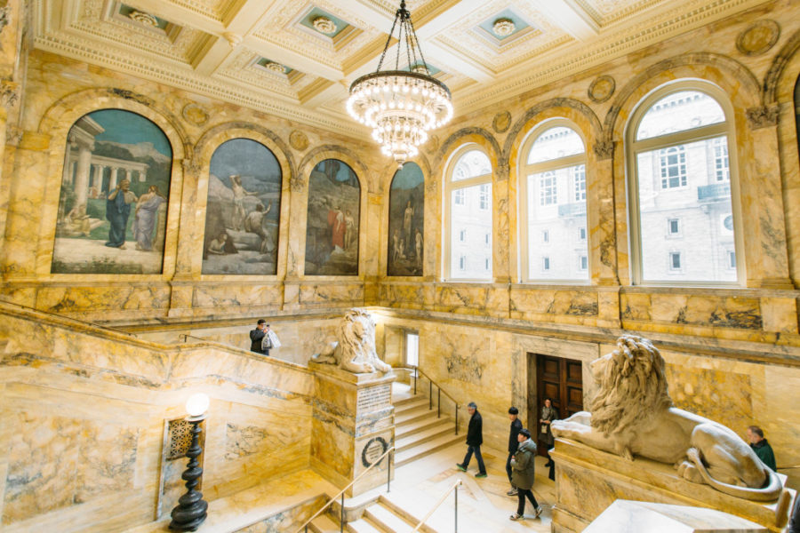 The Boston Public Library: A Marble Marvel